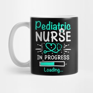 Pediatric Nurse In Progress Loading Training Student Mug